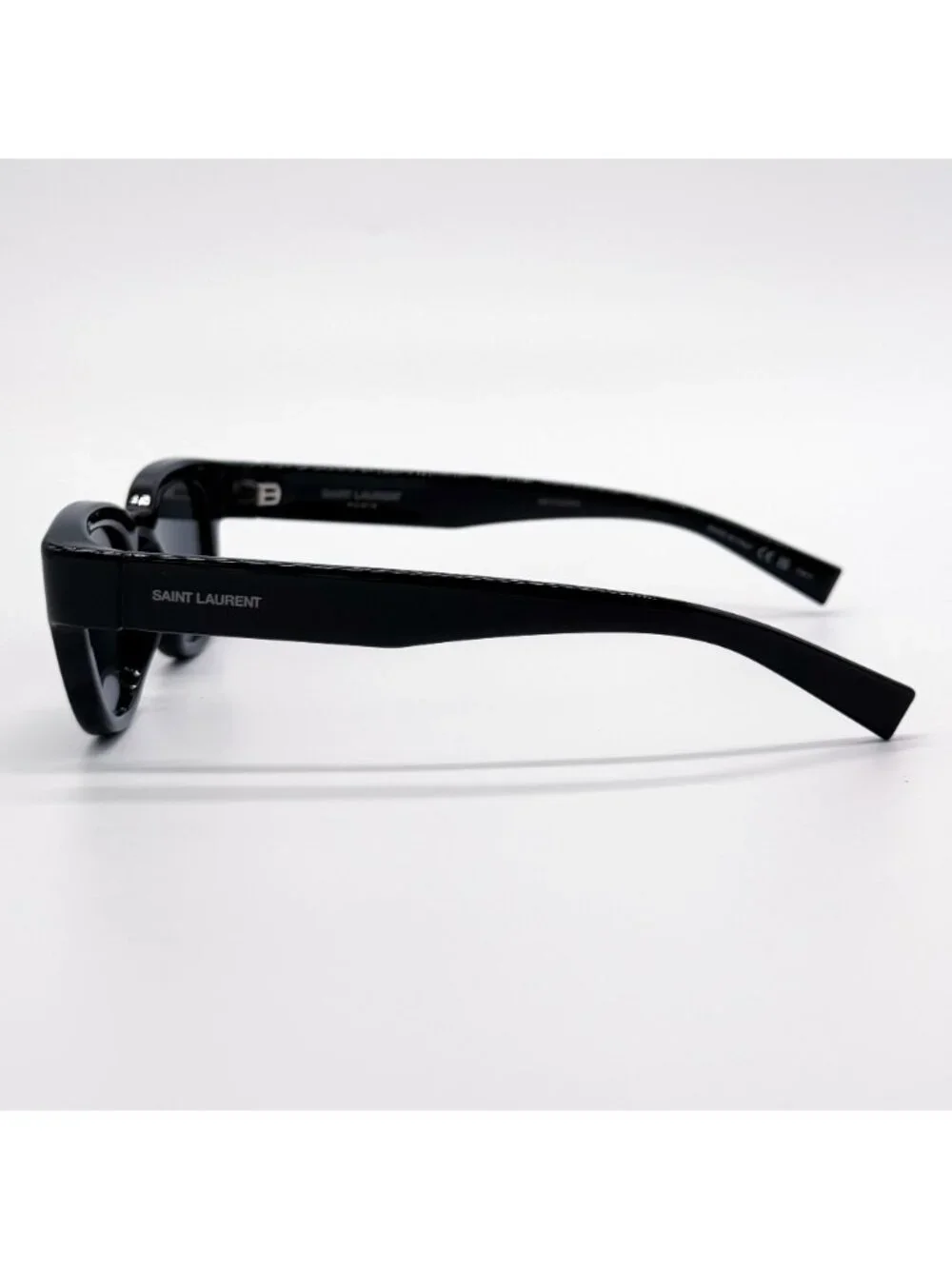 New Saint Laurent Black Round Unisex Sunglasses SL675 001